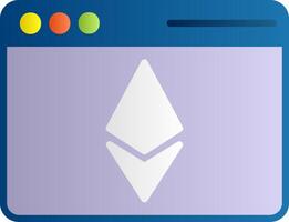 Ethereum Browser Vector Icon