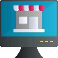 Online Shop Vector Icon