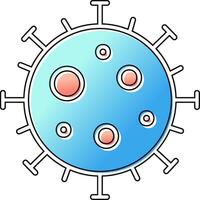 icono de vector de coronavirus