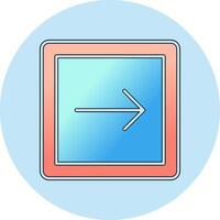 Right Arrow Vector Icon