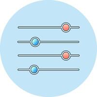 icono de vector de configuración