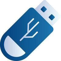 icono de vector de usb