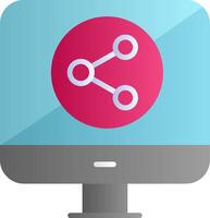 Data Share Vector Icon
