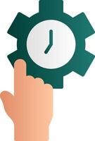 Time Management Vector Icon