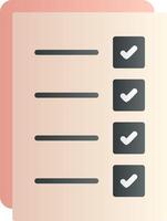 Check list Vector Icon