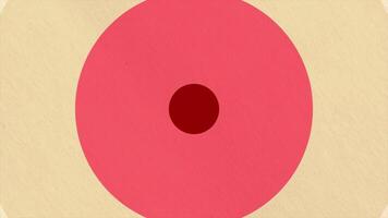 The colorful circle transition. Circles change color. Colorful circles continuously expanding from the center video