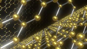 molekyler atom bakgrund video