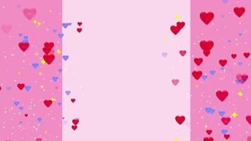 Valentin cœur emoji video