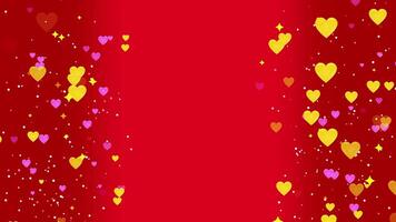 Heart Red Background video