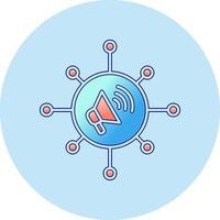 Viral Marketing Vector Icon