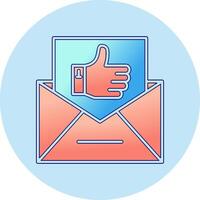 Email Like Vector Icon