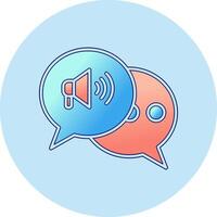 Marketing Conversation Vector Icon