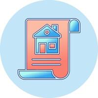 House Document Vector Icon