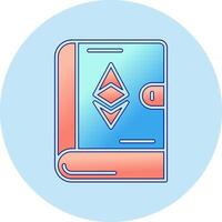 Ethereum Book Vector Icon