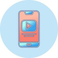 Play Video Vector Icon