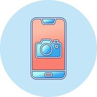 Smartphone Camera Vector Icon