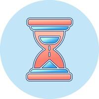 icono de vector de reloj de arena