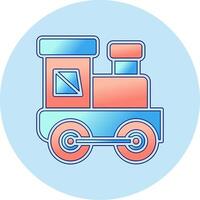 Baby Train Vector Icon
