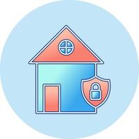 Home Security Vector Icon