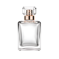 ai gegenereerd parfum elegantie met Doorzichtig achtergrond png