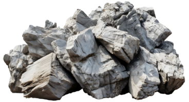 AI generated Rocking Clarity, Heavy Rock Element Isolated on Clear Background png