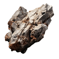 AI generated Hardened Harmony, Heavy Rock Element Isolated on Transparent Background png