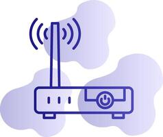 Router Device Vector Icon