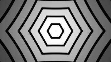 Hexagon Hintergrund Schleife video