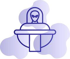 Spaceship Vector Icon