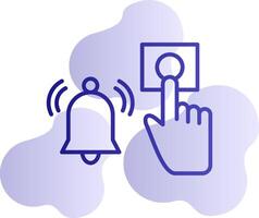 Emergency Alarm Button Vector Icon