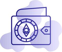 Ethereum Wallet Vector Icon