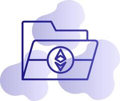 Ethereum Folder Vector Icon