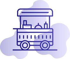 Food Cart Vector Icon