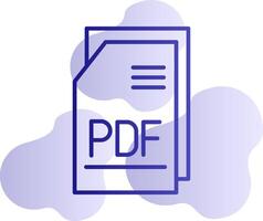 Pdf File Vector Icon