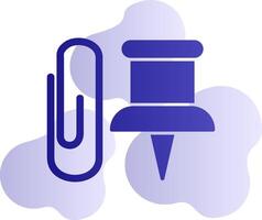 Paper Clip Vector Icon