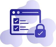 Secure Data Vector Icon