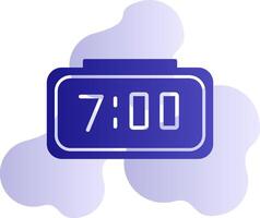 Digital Clock Vector Icon
