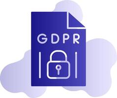 gdpr vector icono