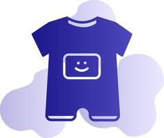 Baby Boy Outfit Vector Icon