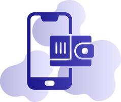 Mobile Wallet Vector Icon