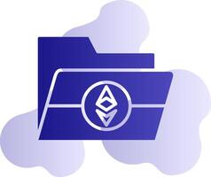 Ethereum Folder Vector Icon