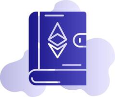 Ethereum Book Vector Icon