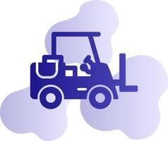 Forklift Vector Icon