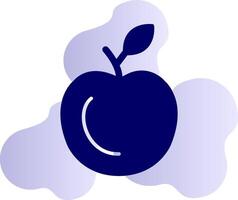 icono de vector de manzana