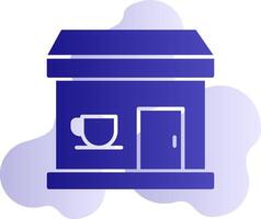 icono de vector de cafetería