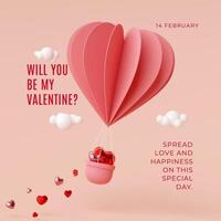 Pink Simple Valentine Instagram Post Template Collection