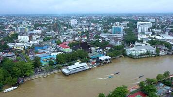 cidade do banjarmasina sul Kalimantan Indonésia video