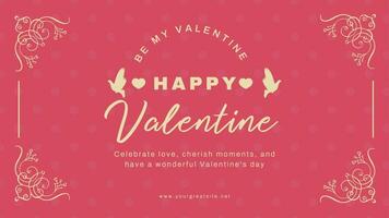 valentine twitter post for social media template