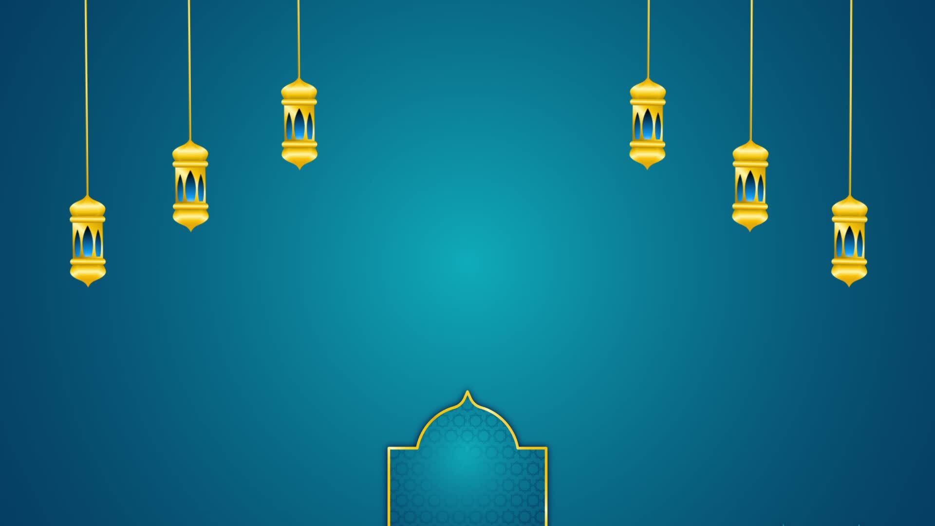 ramadan greeting animation