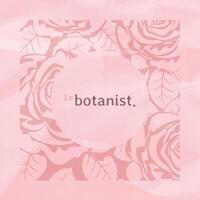 Le Botanist Pink Business Card template